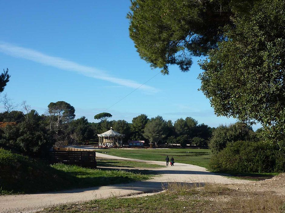 Parc accrobranche à Nîmes